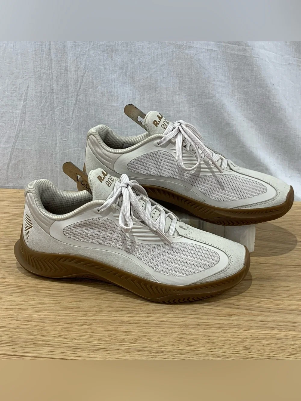 *NEW* R.A.D Rad One Men’s Size 6.5/Women’s 8 Beige Gum Gym CrossFit Shoes